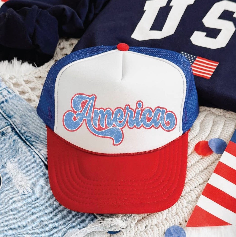 America Trucker Hat