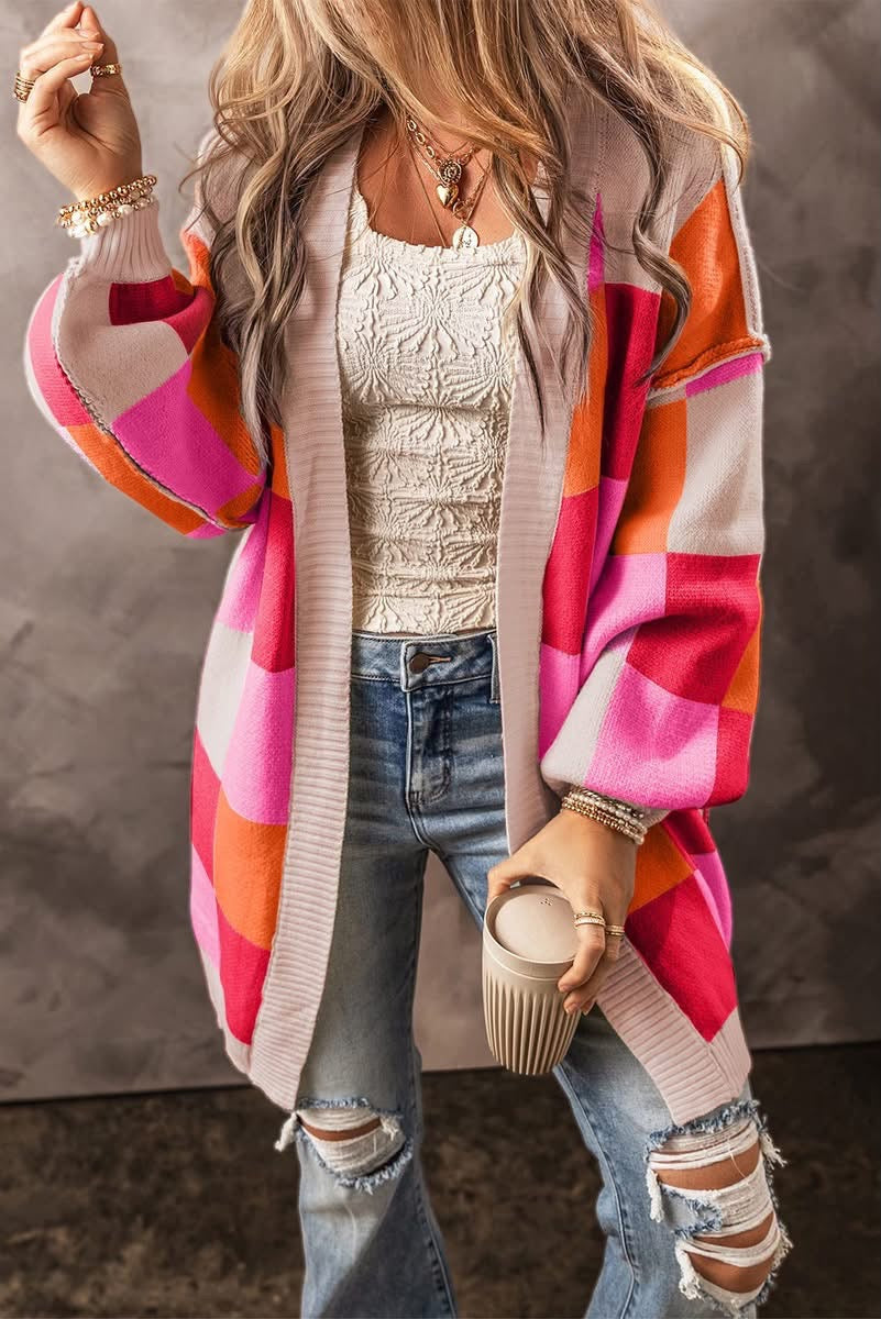 Multi color cardigan