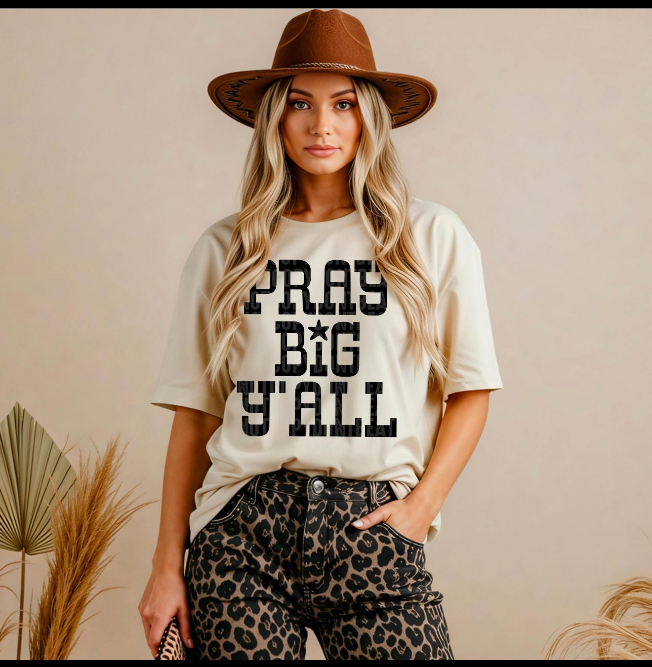 Pray Big Y'all Tee
