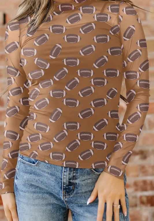 Football Mesh Top