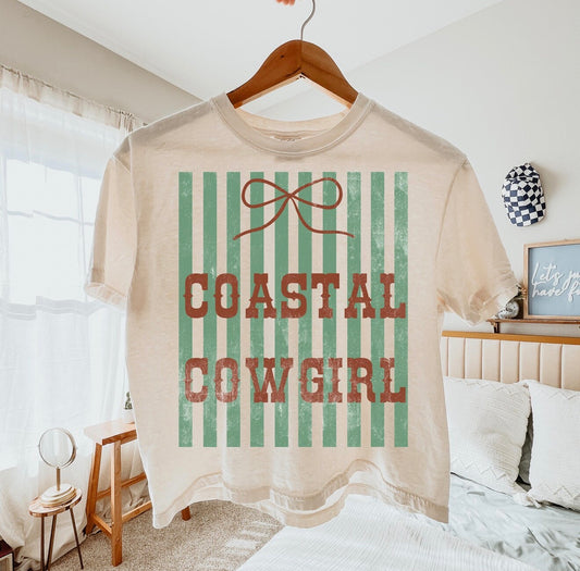 Coastal Cowgirl Crop Tee