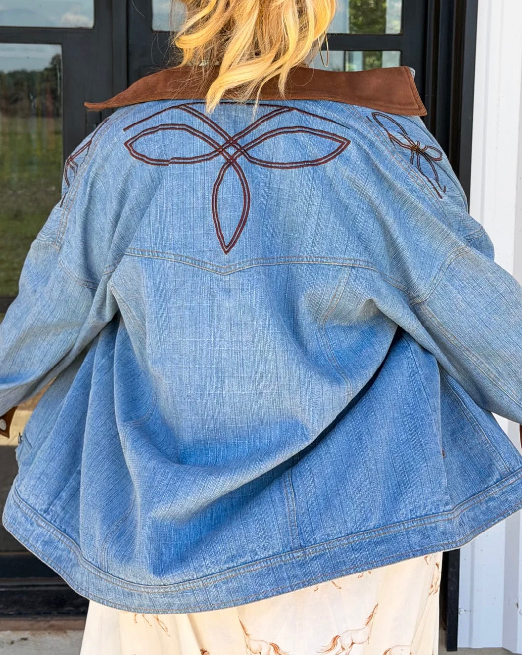 Cowboy Romance Denim Jacket