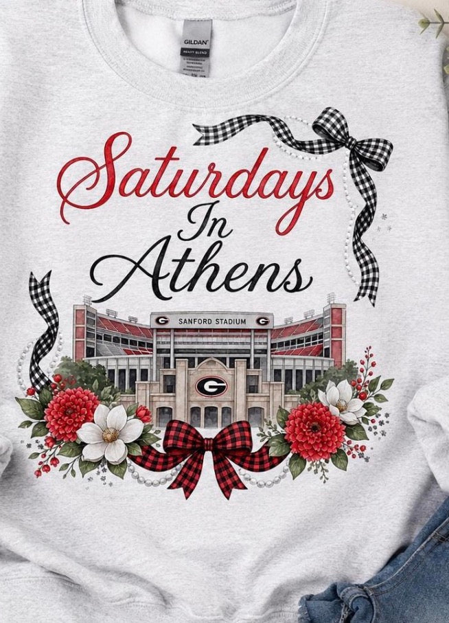 Saturdays in Athens comfort tee
