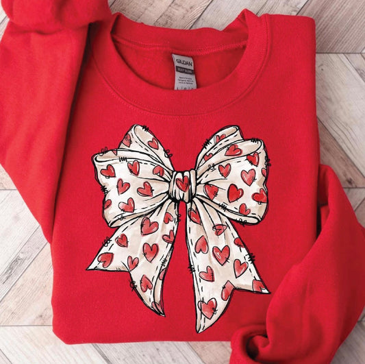 Coquette Bow Sweatshirt