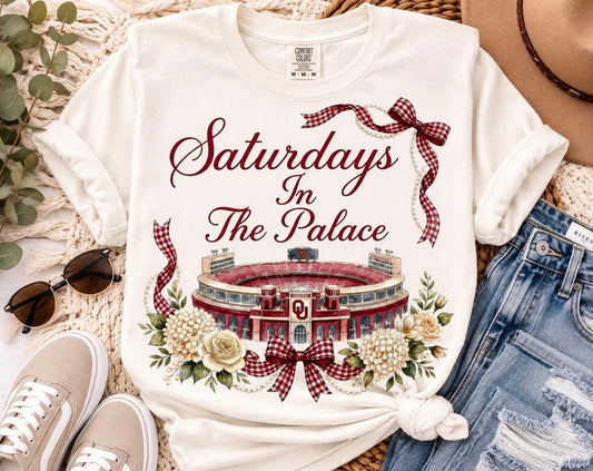 Saturdays in the Palace comfort tee