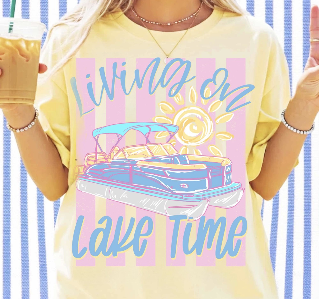Livin on Lake a Time Tee