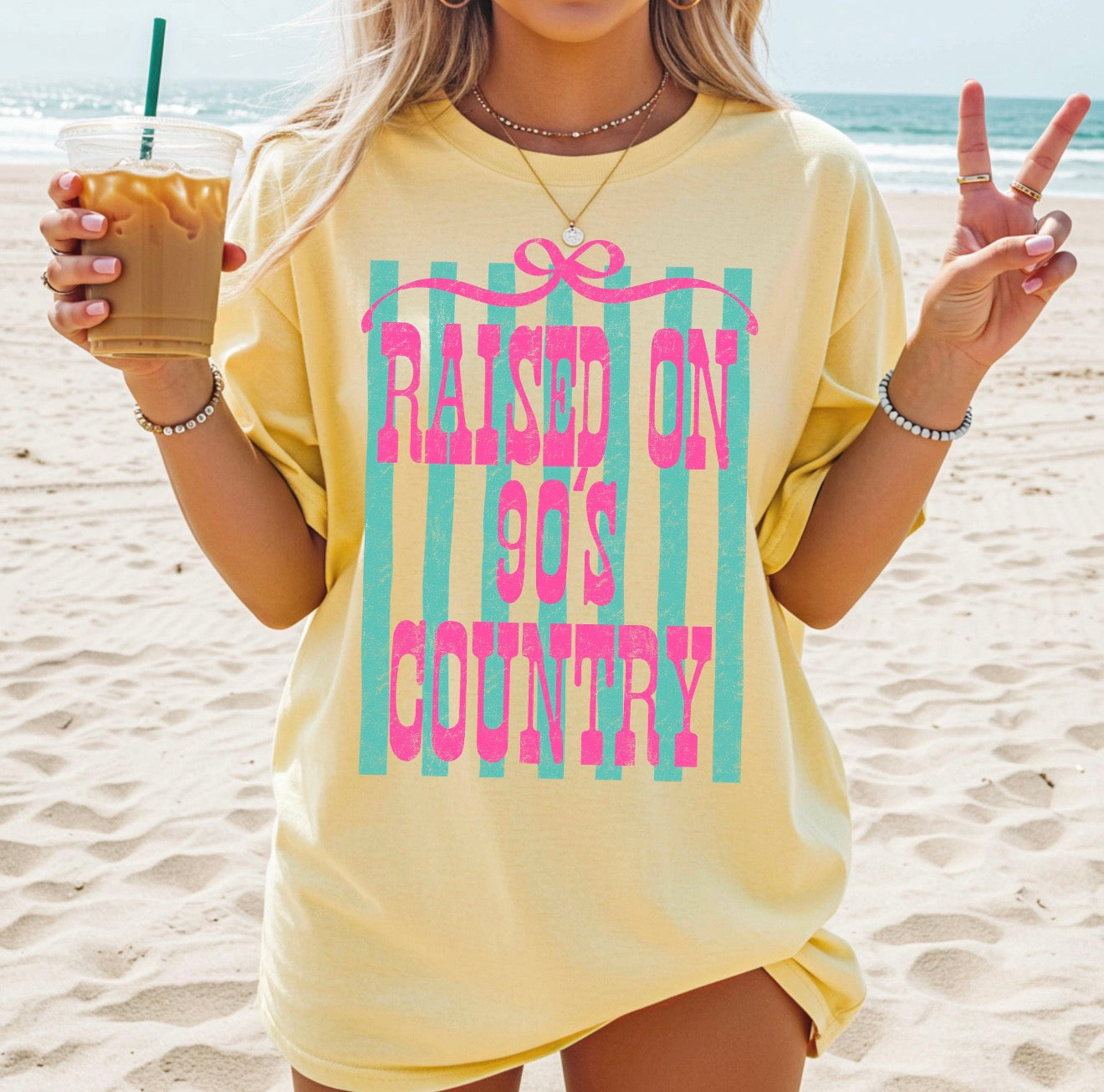 Raised on 90s Country Comfort tee