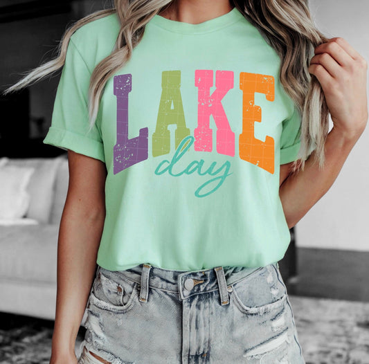 Lake Day tee