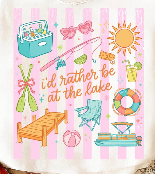 I’d Rather be at the Lake tee