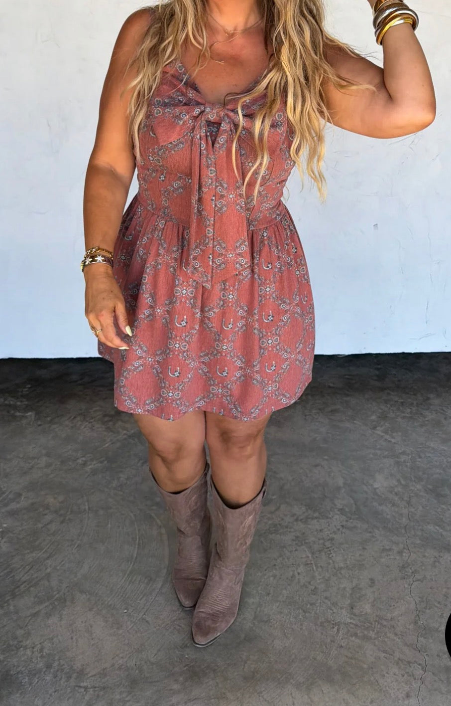 Bandana Bow Dress