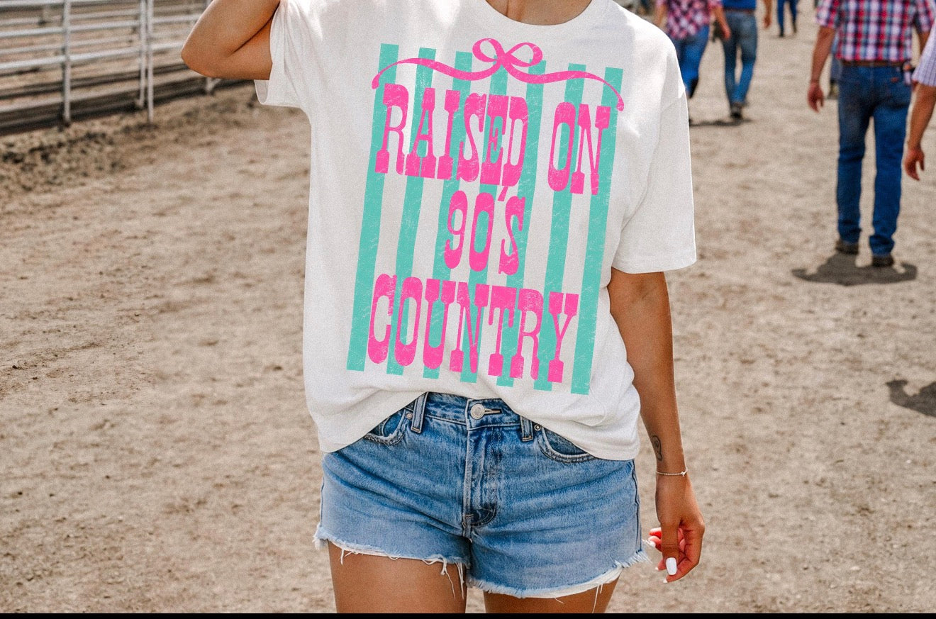 Raised on 90s Country Comfort tee