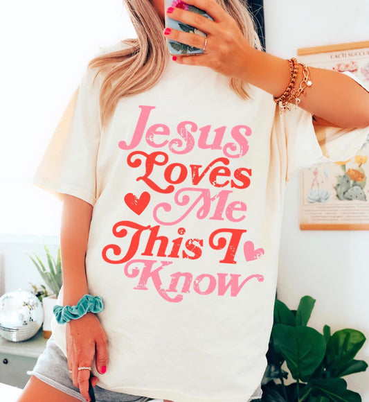 Jesus Loves Me Tshirt