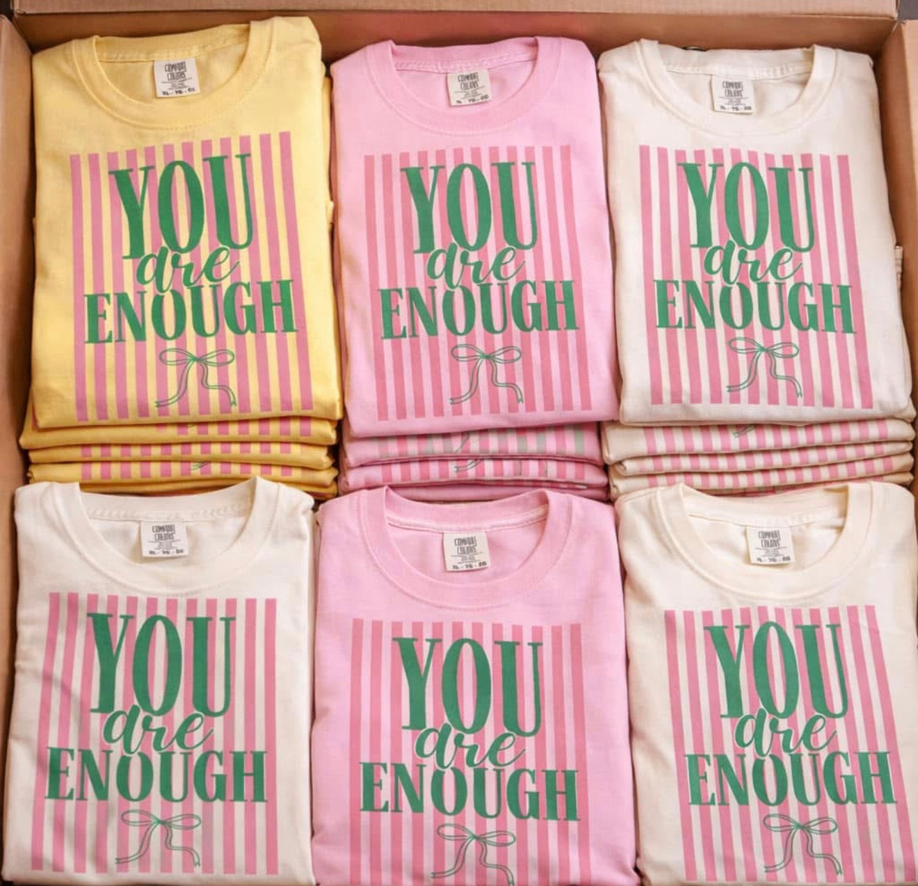 You are Enough comfort tee