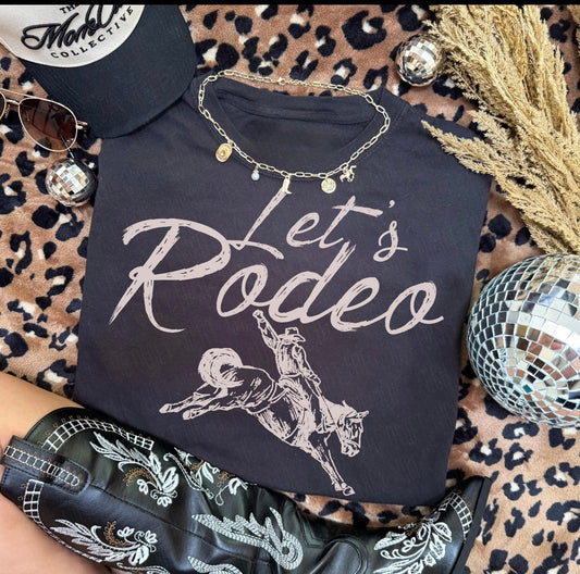 Let’s Rodeo Tshirt