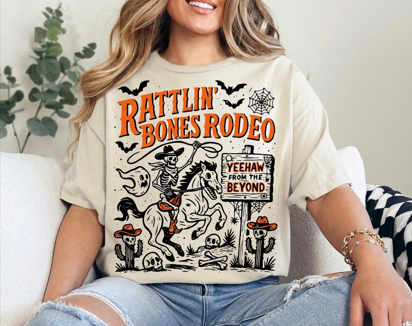 Rattlin Bones Rodeo comfort tee