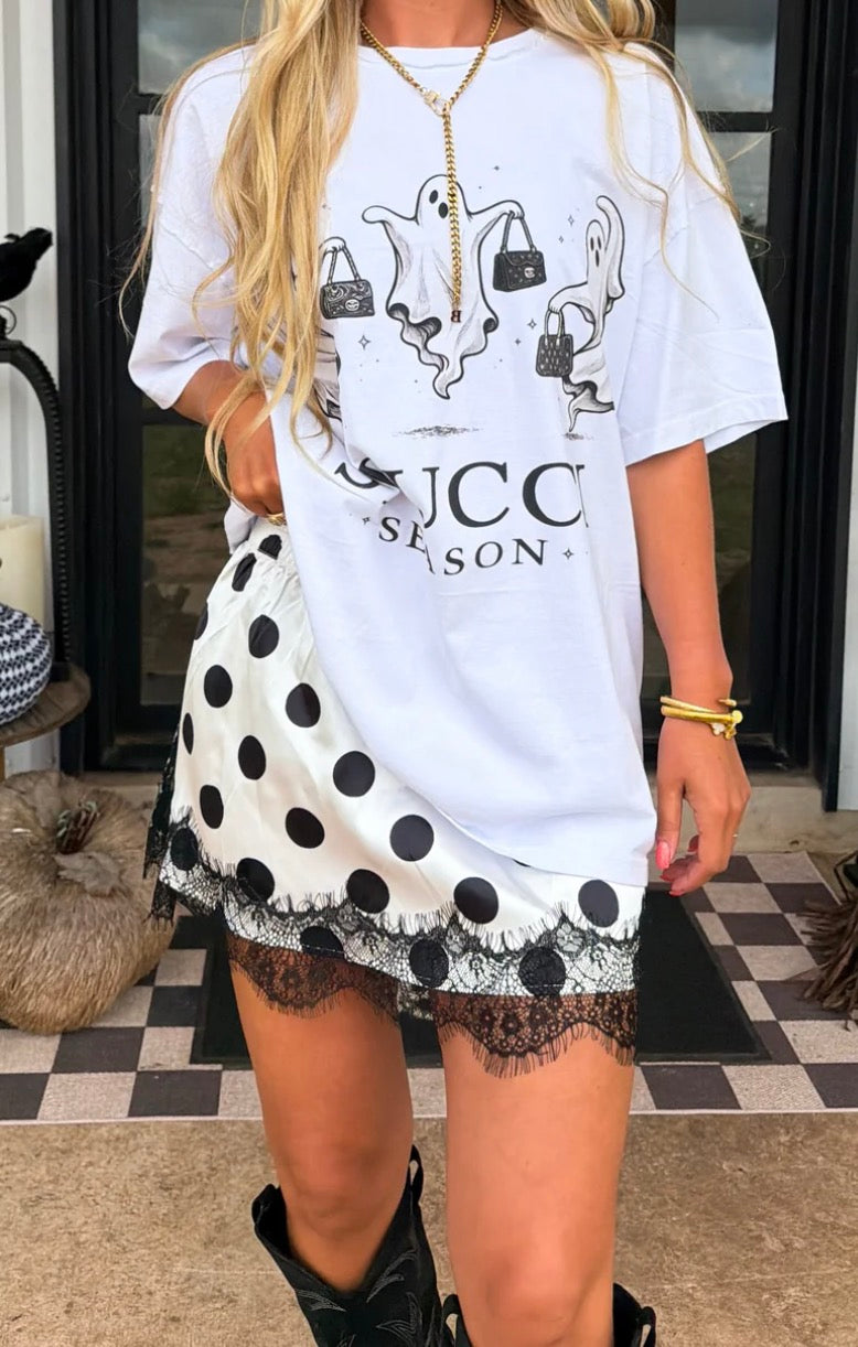 Cosmic Charm Lace Skirt