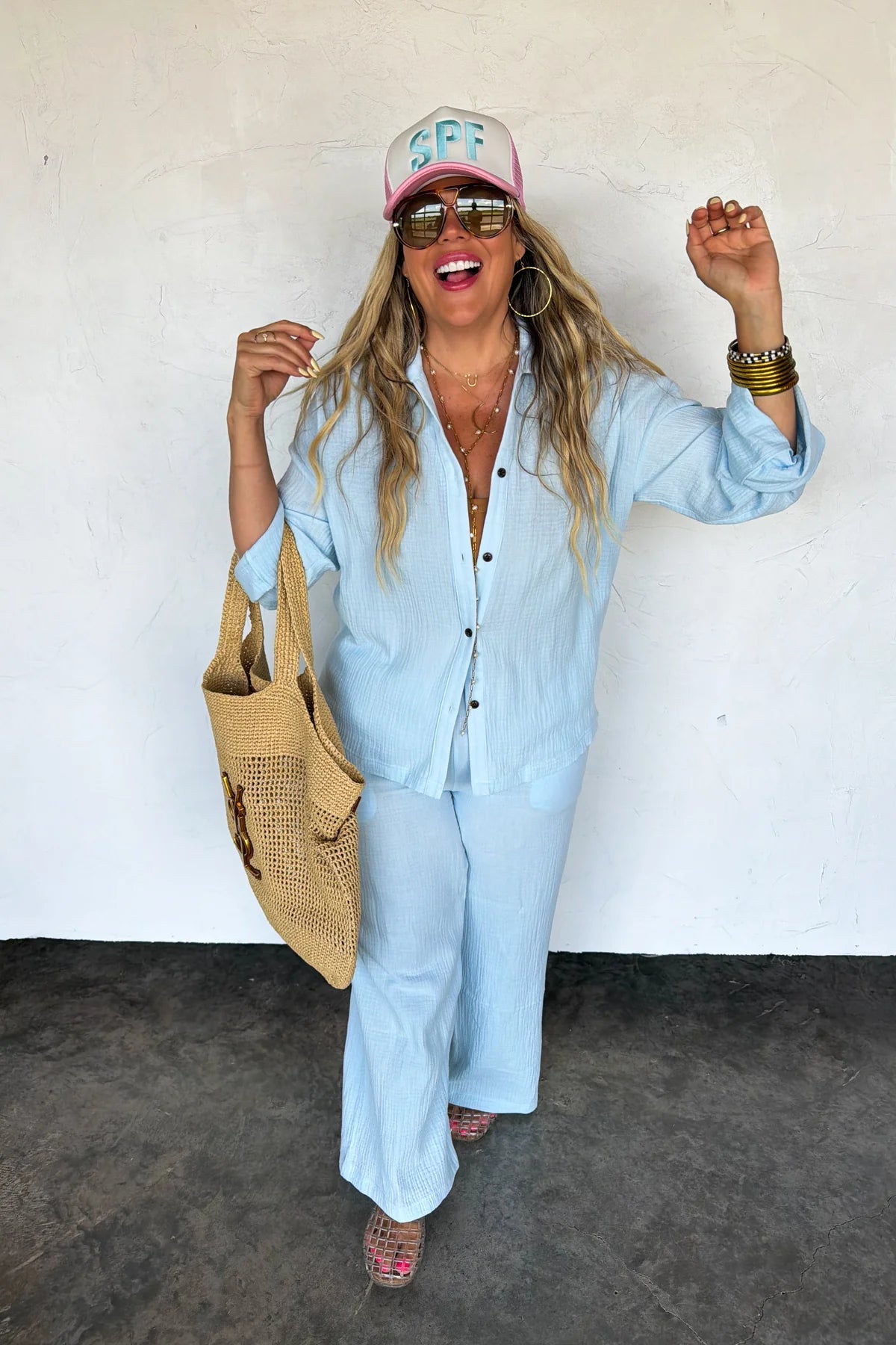 Coastal Breeze Gauze Set