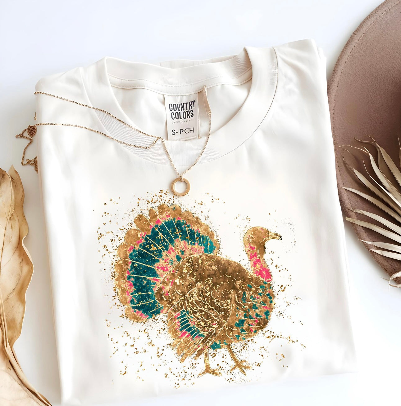 Speckled Turkey Tee