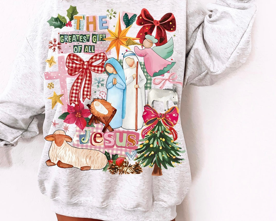 The Greatest Gift of All Crewneck Sweatshirt